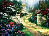 Spring Gate by Thomas Kinkade